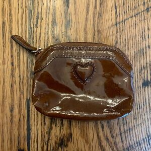 Brighton Small Zipper Coin Purse Heart